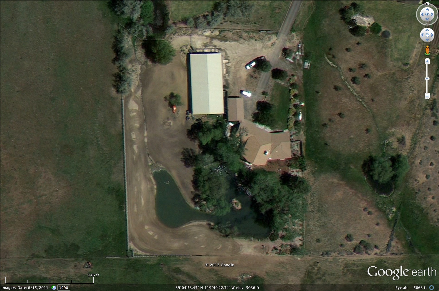 Attached picture google earth pond image.jpg